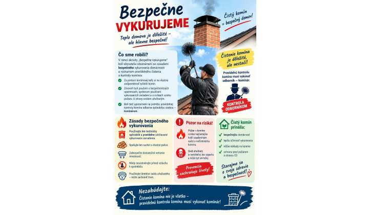Bezpečne vykurujme
