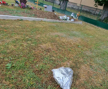 ROZVOJOVÝ TÍM V AKCII / Pomoc pri upratovaní obce po veternej smršti 8.7.2025 - foto