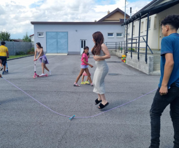 ROZVOJOVÝ TÍM V AKCII / Letná švihadlová výzva a piknik - foto