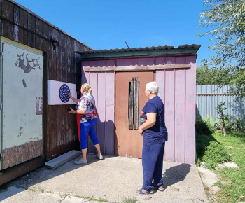 ROZVOJOVÝ TÍM V AKCII / SPOLOČNÝ KOTLÍK- Guľáš so seniormi z Jednoty dôchodcov Šamudovce  - foto