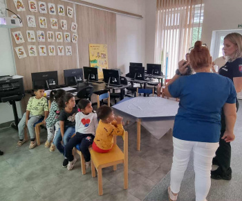 ROZVOJOVÝ TÍM V AKCII / Preventívno- osvetová aktivita s preventistom OR PZ pre deti z MŠ a ZŠ  - foto