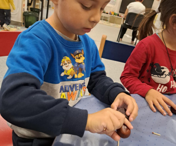 ROZVOJOVÝ TÍM V AKCII / Zvieratká z gaštanov. - foto