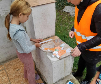 ROZVOJOVÝ TÍM V AKCII / farby, čísla veselou formou. - foto