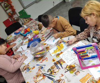 ROZVOJOVÝ TÍM V AKCII / Spočítaj a vyfarbi podľa výsledku. - foto