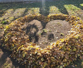 ROZVOJOVÝ TÍM V AKCII / Jesenné srdiečko. - foto