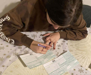 ROZVOJOVÝ TÍM V AKCII / Ako správne vypísať šek  - foto