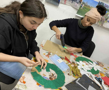 ROZVOJOVÝ TÍM V AKCII / Vianočný veniec - foto