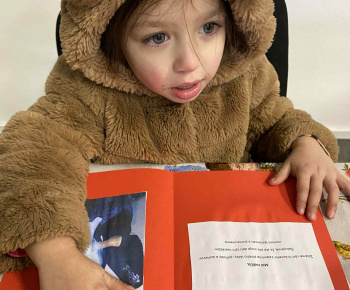 ROZVOJOVÝ TÍM V AKCII / Valentínske pohľadnice pre mamku a ocka - foto