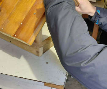 ROZVOJOVÝ TÍM V AKCII / Kŕmitka pre vtákov - foto