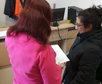 ROZVOJOVÝ TÍM V AKCII / Vypisujem správne šek - foto