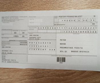 ROZVOJOVÝ TÍM V AKCII / Vypisujem správne šek - foto