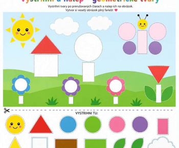 ROZVOJOVÝ TÍM V AKCII / Veselé geometrické tvary - foto