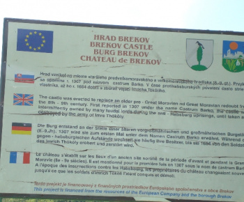 Výlet na Brekovský hrad 2009