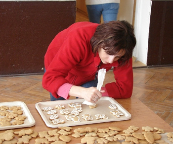 Perníky- košíky 8.4.2011
