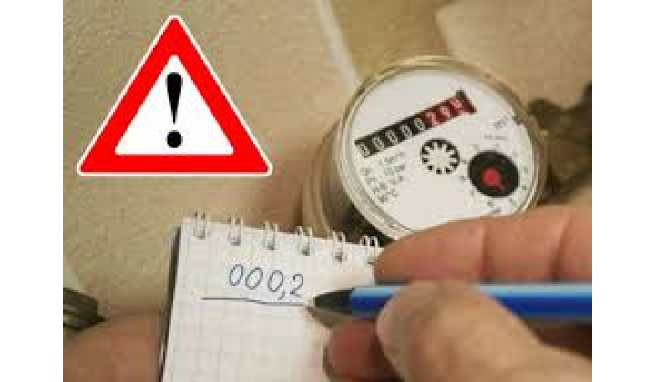 Odpis stavu vodomerov