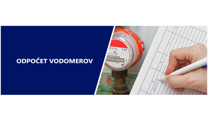 Odpočet vodomerov