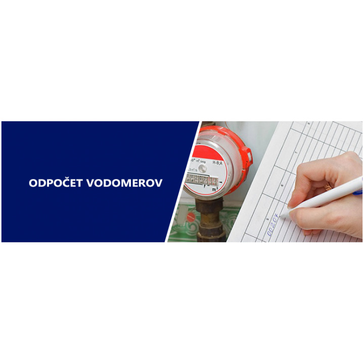 Odpočet vodomerov
