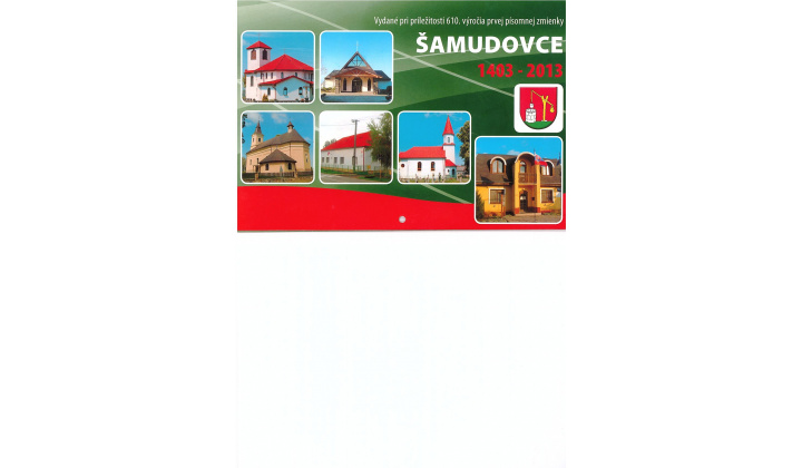 Pamätný kalendár obce Šamudovce