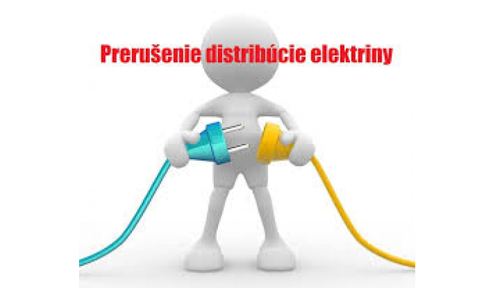 Prerušenie distribúcie elektriny
