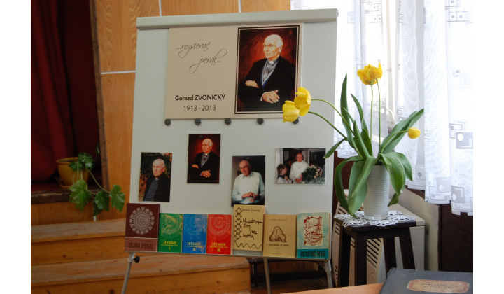 Spomienková slávnosť 100. výročia narodenia Gorazda Zvonického v Šamudovciach dňa 27. apríla 2013