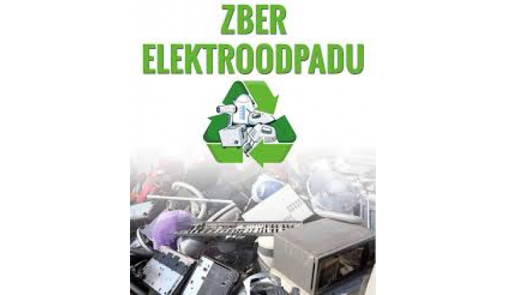 Zber elektroodpadu v obci Šamudovce 